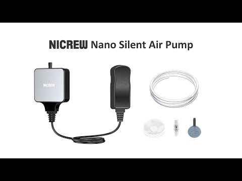 NICREW Nano Silent Aquarium Air Pump