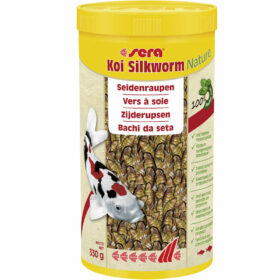 sera Koi Silkworm Nature - Seidenraupen, Koifutter