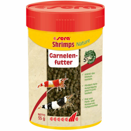 sera Shrimps Nature – Garnelenfutter