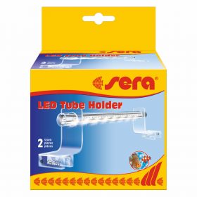 sera LED Tube Holder Clear (2 St) - Acrylglashalterung zur Befestigung der sera LED X-Change Tubes über offenen Aquarien