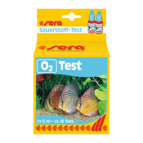 sera Sauerstoff-Test (O2), Bestimmung des Sauerstoffgehalts im Süßwasser