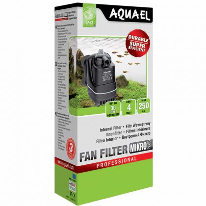 AQUAEL FAN Filter Mikro Plus – Aquarium Innenfilter 30-60l