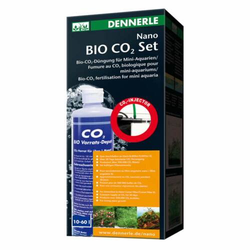 Dennerle Nano Bio CO2 Komplett-Set - CO2- Düngung für Nano Aquarien