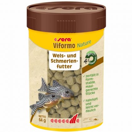 sera Viformo Nature – Tablettenfutter für Welse 50ml/100ml/250ml/2,2l