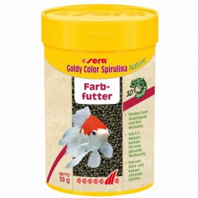 sera Goldy Color Spirulina Nature, Alleinfuttermittel für alle Goldfische