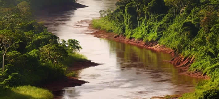 Der Rio Oyapock: Ein Fluss zwischen Brasilien und Französisch-Guayana