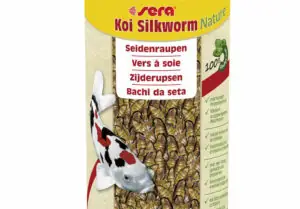 sera Koi Silkworm Nature - Seidenraupen, Koifutter